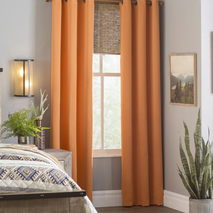 2 CROSS PRINTED SILVER GROMMET PANELS LINED BLACKOUT WINDOW CURTAIN TREATMENT
