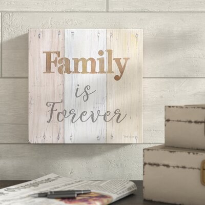 'Farmhouse V' Textual Art on Canvas August Grove® Format: Wrapped Canvas, Size: 18
