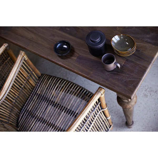 Ambash Solid Wood Dining Table by Loon Peak Loon Peak