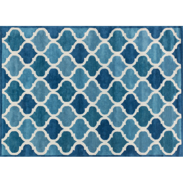 Loloi Rugs Brighton HandTufted Cobalt Blue/Light Blue Area Rug