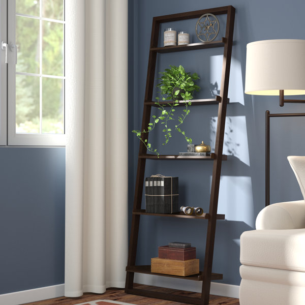 Glens Falls Ladder Bookcase By Alcott Hill Bargain
