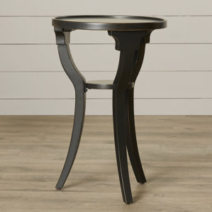 Milla Round End Table by August Grove