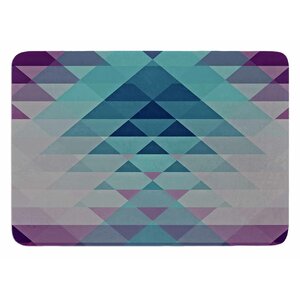 Hipster Girl by Nika Martinez Bath Mat