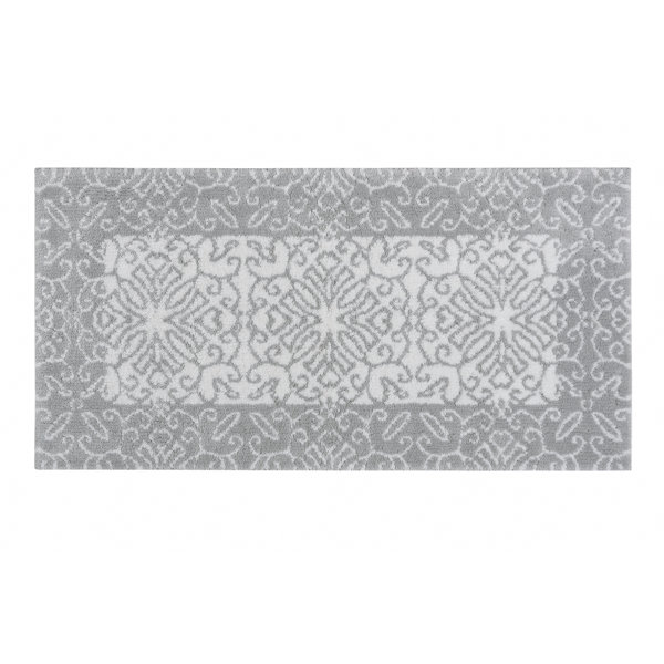 Asya Rectangle 100% Cotton Non-Slip Bath Rug