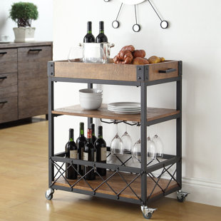 Zona Kitchen Cart By Mercury Row