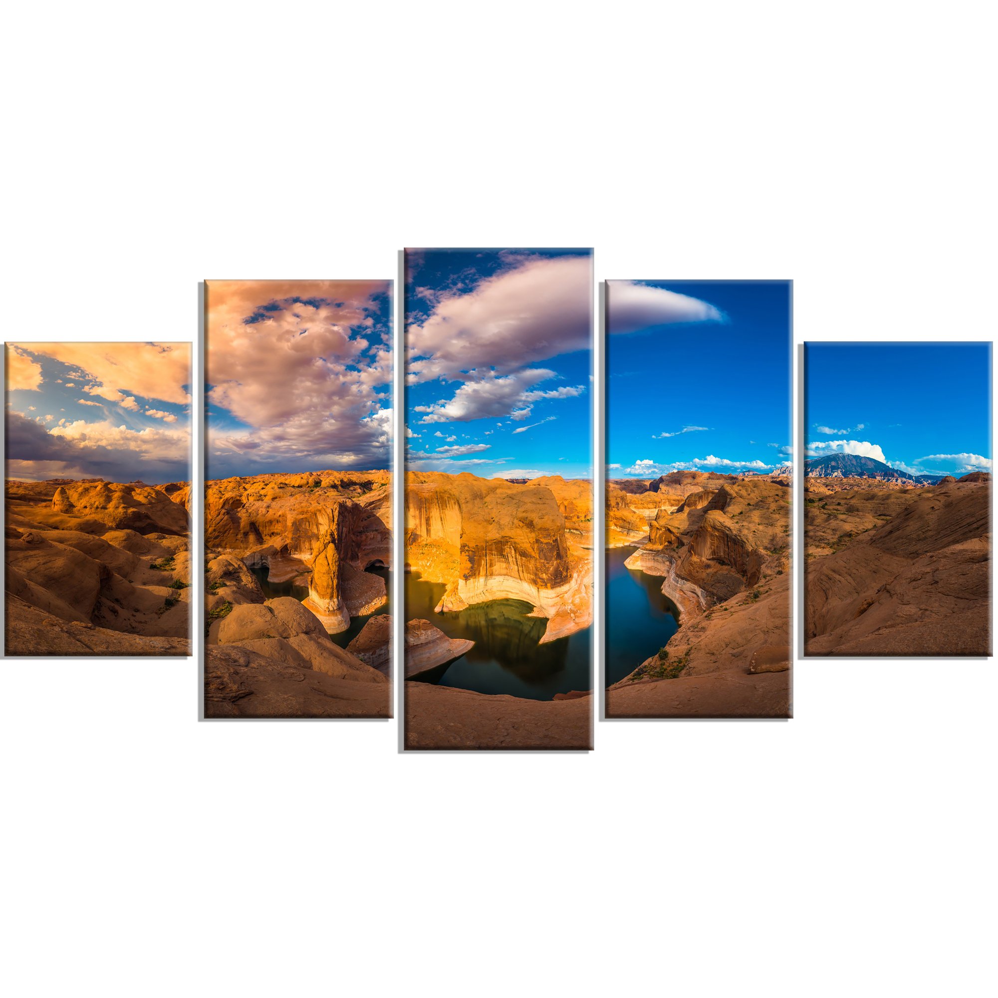 Hand Painted Wooden Sign HUGE Lake Powell