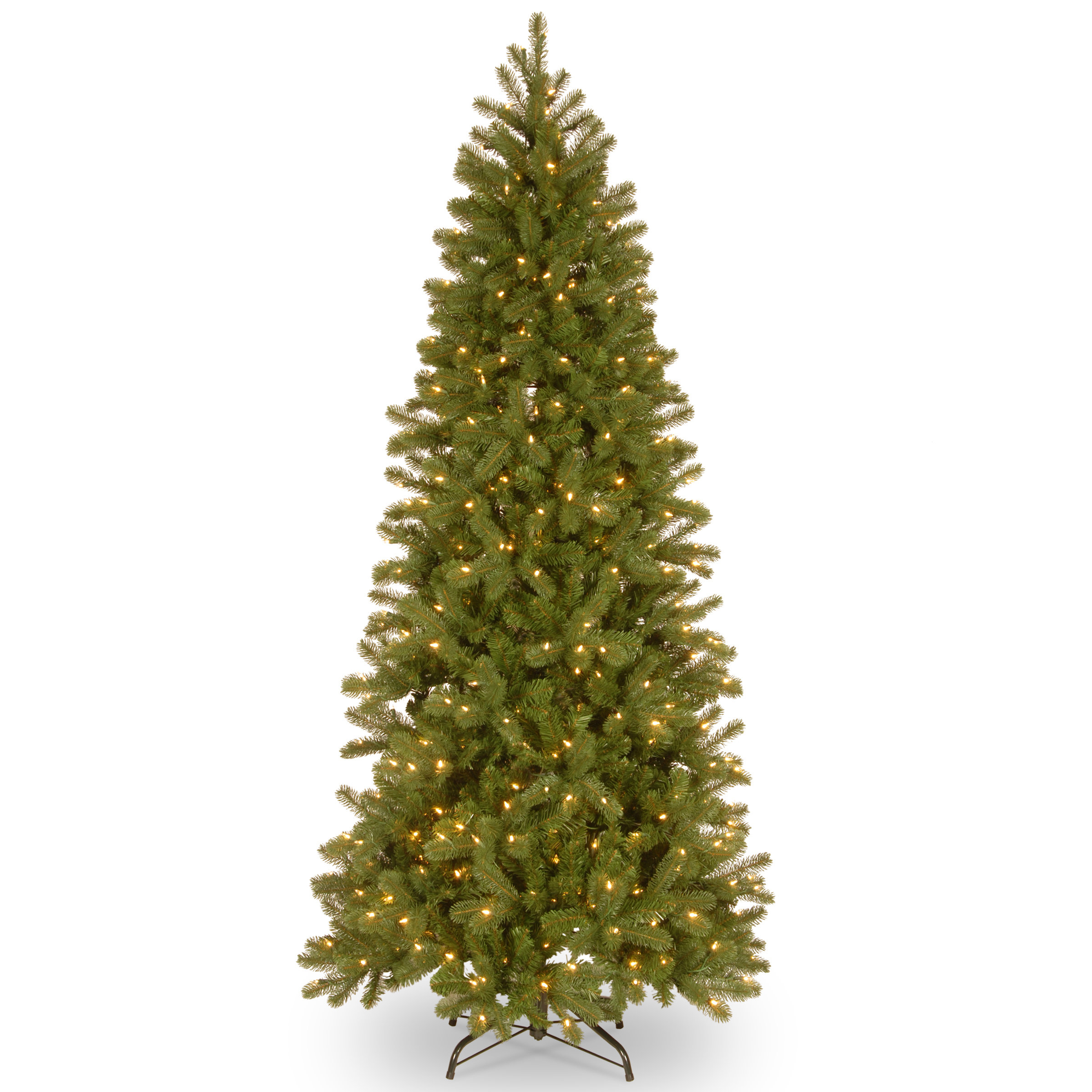 Downswept Douglas Green Fir Artificial Christmas Tree With 1200 Clear White Lights Downswept Douglas Green Fir Artificial Christmas Tree With 1200 Clear White Lights
