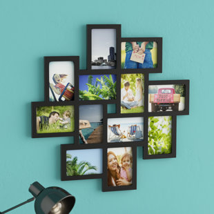 Wedding Picture Frames You Ll Love Wayfair Nordman 12 Opening Decorative Wood Photo Collage Wall Hanging Picture Frame