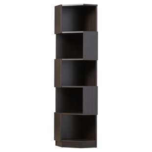 Modern Contemporary Large Bookcase Wall Units Allmodern Courtdale Corner Unit Bookcase