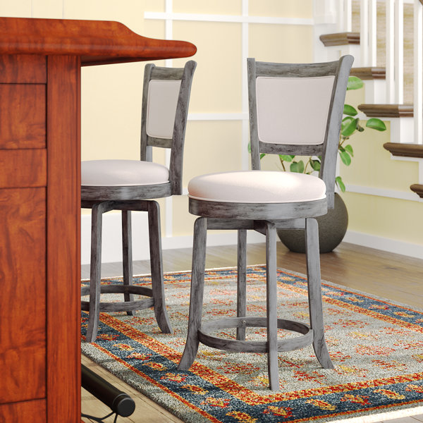 Topeka 24 Swivel Bar Stool by Darby Home Co