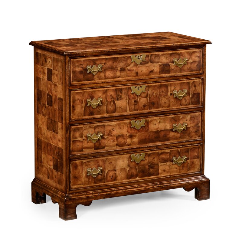 Jonathan Charles Fine Furniture 4 Drawer Solid Wood