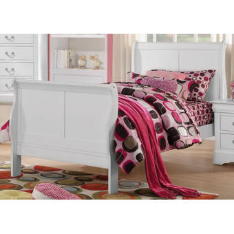 Alcott Hill Tabares Leatherette King Upholstered Sleigh Bed Wayfair