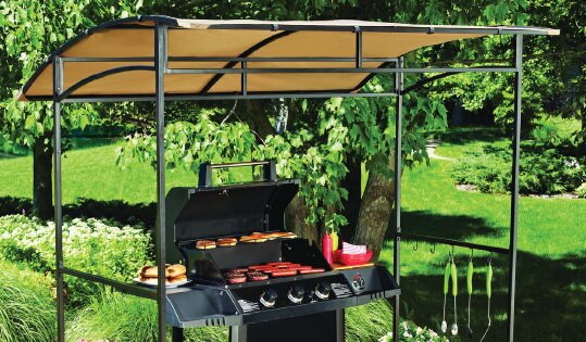 Replacement Canopy for Curve Grill Shelter by Sunjoy