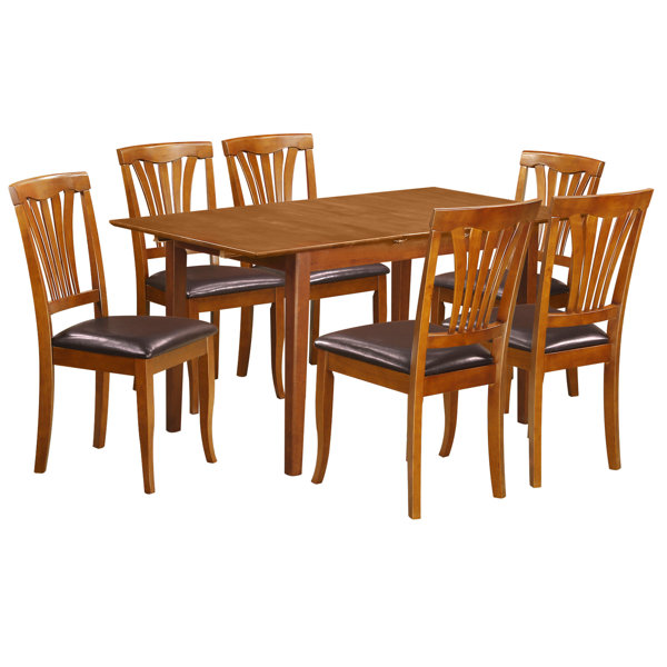Find Picasso 7 Piece Extendable Dining Set By Wooden Importers 2019 Online