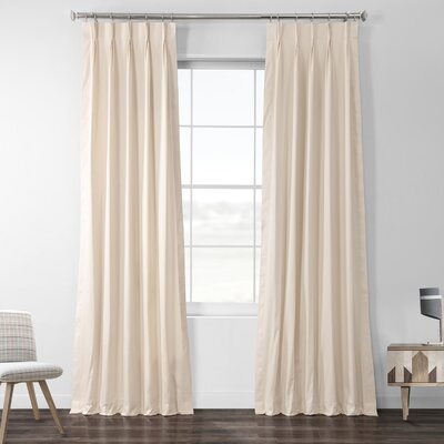 Ivory and Cream Pinch Pleated Curtains & Drapes You'll Love in 2020 ...