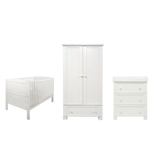 Nursery Furniture Sets You Ll Love Wayfair Co Uk Hudson Montreal Cot Bed 3 Piece Nursery Furniture Set