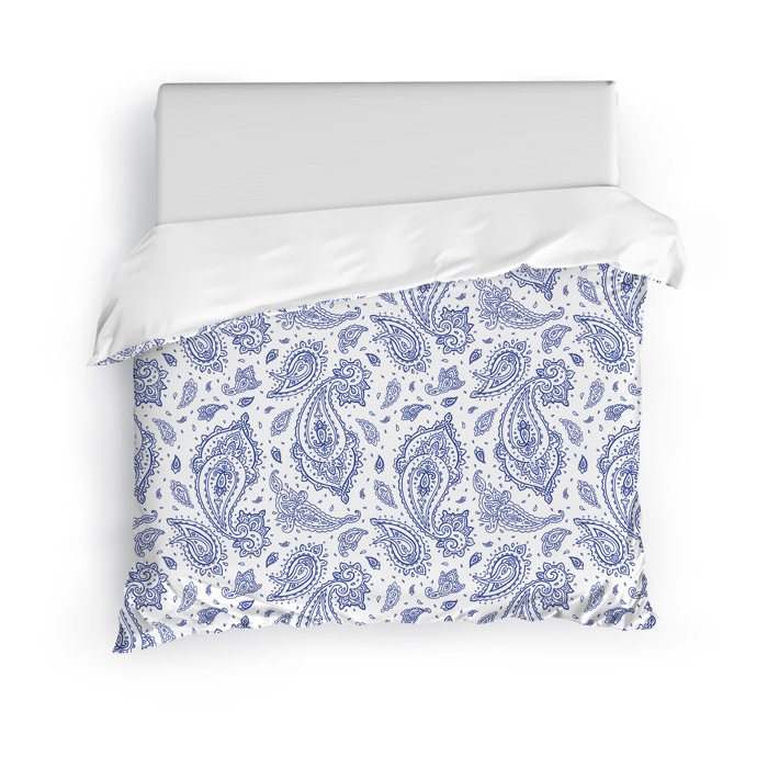 Alcott Hill Corinth Paisley Single Duvet Cover Wayfair