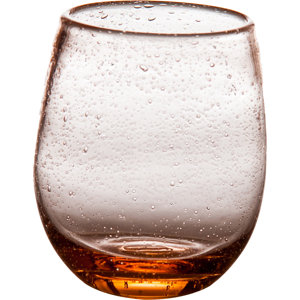 Tutti Frutti Bubble 16 Oz. Stemless Wine Glass (Set of 4)