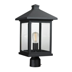 Leroy Modern 1-Light Beveled Glass Lantern Head