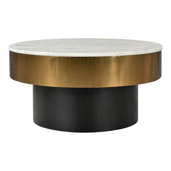 Voelker Drum Coffee Table By Everly Quinn