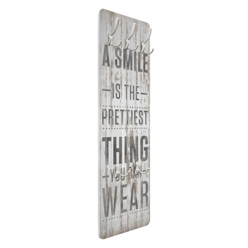A Smile Wall Mounted Coat Rack Symple Stuff