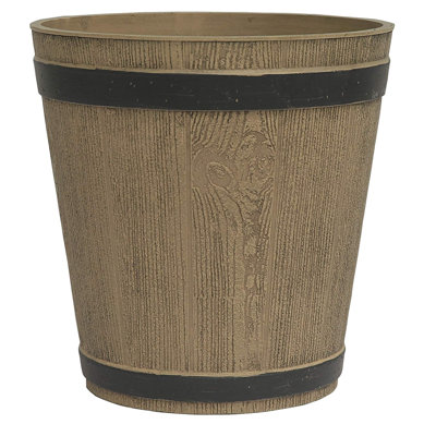 Fiberglass Barrel Planter Happy Planter