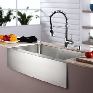 Apron Kitchen Sinks farmhouse sinks you'll love | wayfair Apron Kitchen Sinks farmhouse sinks you'll love | wayfair
