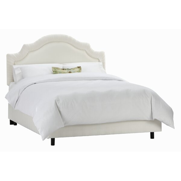 Skyline Furniture Tufted Arch Upholstered Panel Bed & Reviews | Wayfair