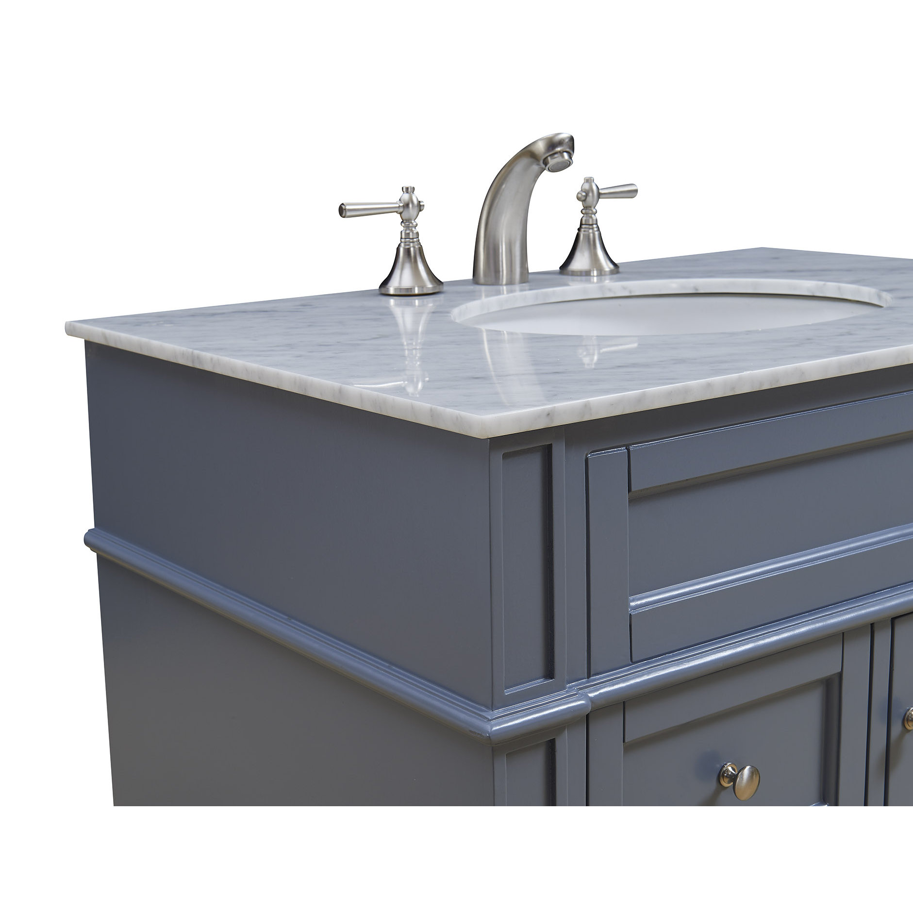 Elegant Lighting Park Ave 32" Single Bathroom Vanity Set & Reviews Wayfair