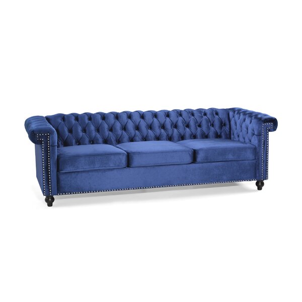 Johnstown Chesterfield Sofa By Everly Quinn