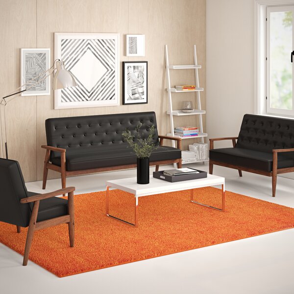 Zoee 3 Piece Living Room Set By Zipcode Design