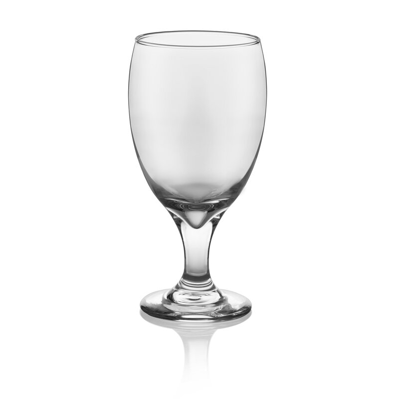 16 oz water glass goblet