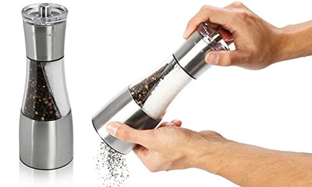 Innova Imports Dual Grind 2in1 Salt/Pepper Mill & Reviews Wayfair.ca
