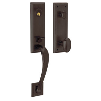 Cody Single Cylinder Handleset with Beavertail Interior Lever and Emergency Egress 2 by Baldwin