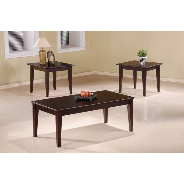 Kizer 3 Piece Coffee Table Set By Charlton Home