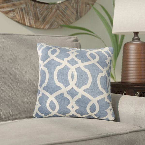 Brennan Damask Throw Pillow by Mistana| @ $24.99