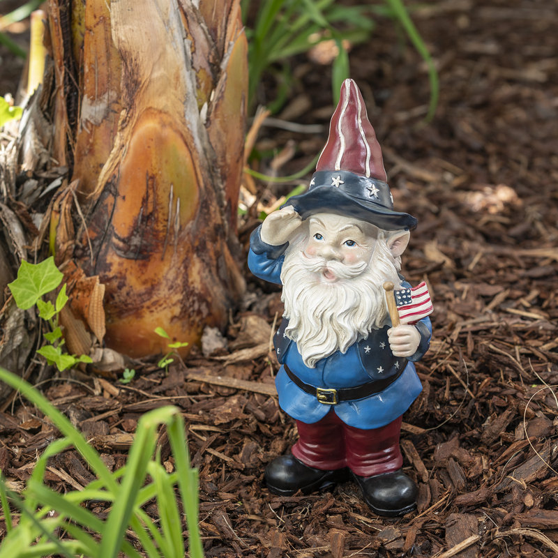 August Grove Varnell Gnome Statue Reviews Wayfair