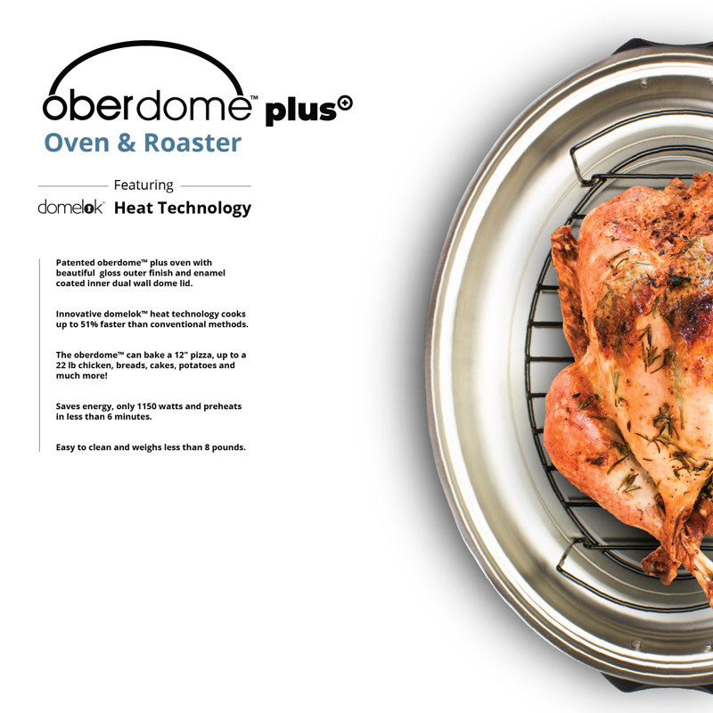 Oberdome Plus Countertop Electric Roaster Oven Reviews Wayfair