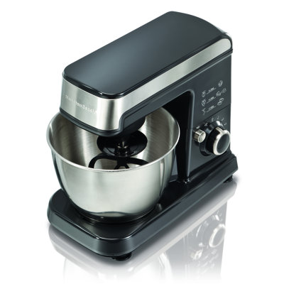 Hamilton Beach 6 Speed 35 Qt Stand Mixer Hamilton Beach Color Charcoal GrayStainless