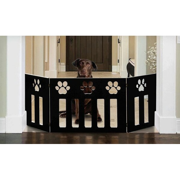 Imperial Home Wooden Pet Gate & Reviews | Wayfair