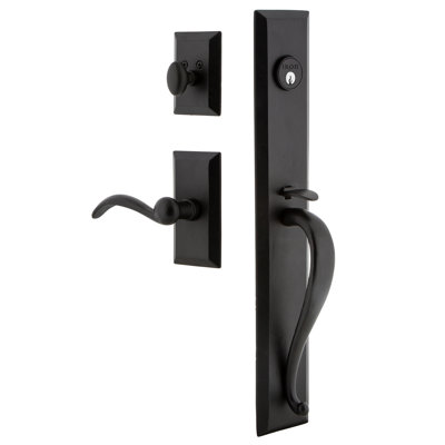 Inactive Exterior Ageless Iron Dummy Entry Set Ageless Iron Handle Orientation Left