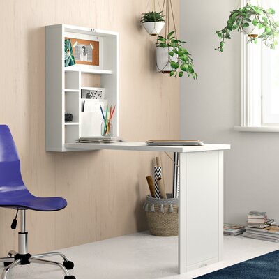 Zipcode Design Andersonville Floating Desk Reviews Wayfair