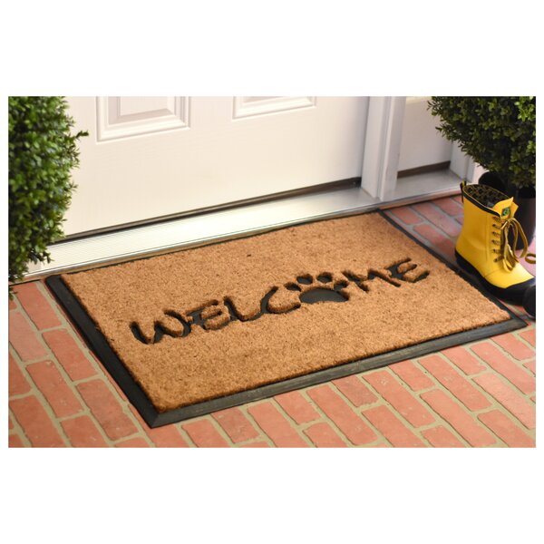 Kring Welcome Paw Doormat by Winston Porter
