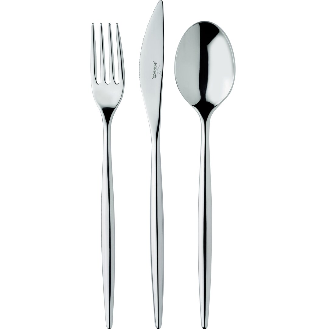 75-Piece Cutlery Set gray