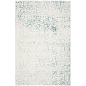 Auguste Turquoise/Ivory Area Rug