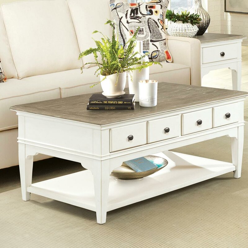 Rosecliff Heights Gouldin Coffee Table With Storage Wayfair