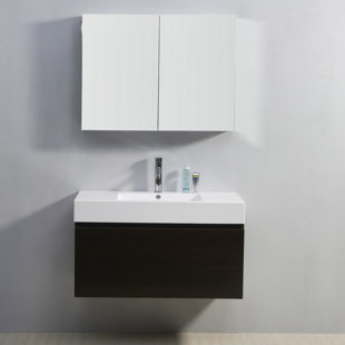 Floating Wall Mounted Bathroom Vanities You Ll Love Wayfair Quickview