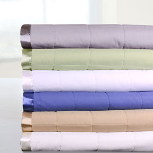 All Season Down Alternative Satin Trim Blanket