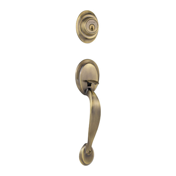 Dakota Single Cylinder Entrance Handleset, Exterior Handle Only by Kwikset
