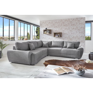 Ecksofa Basso mit Bettfunktion von Benformato